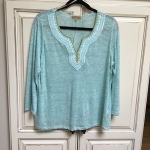 Democracy Top With Embroidery Size Large